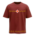 Oversized Pattachitra DTF Printed T-Shirt